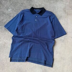 Polo Golf Ralph Lauren Mens XL Blue Pima Cotton Short Sleeve Polo Shirt